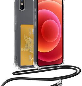 BASEY. BASEY. iPhone Xs Max Hoesje Pashouder met Koord
