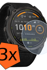 Nomfy Nomfy Garmin Enduro 3 (51 mm) Screenprotector - 3 PACK