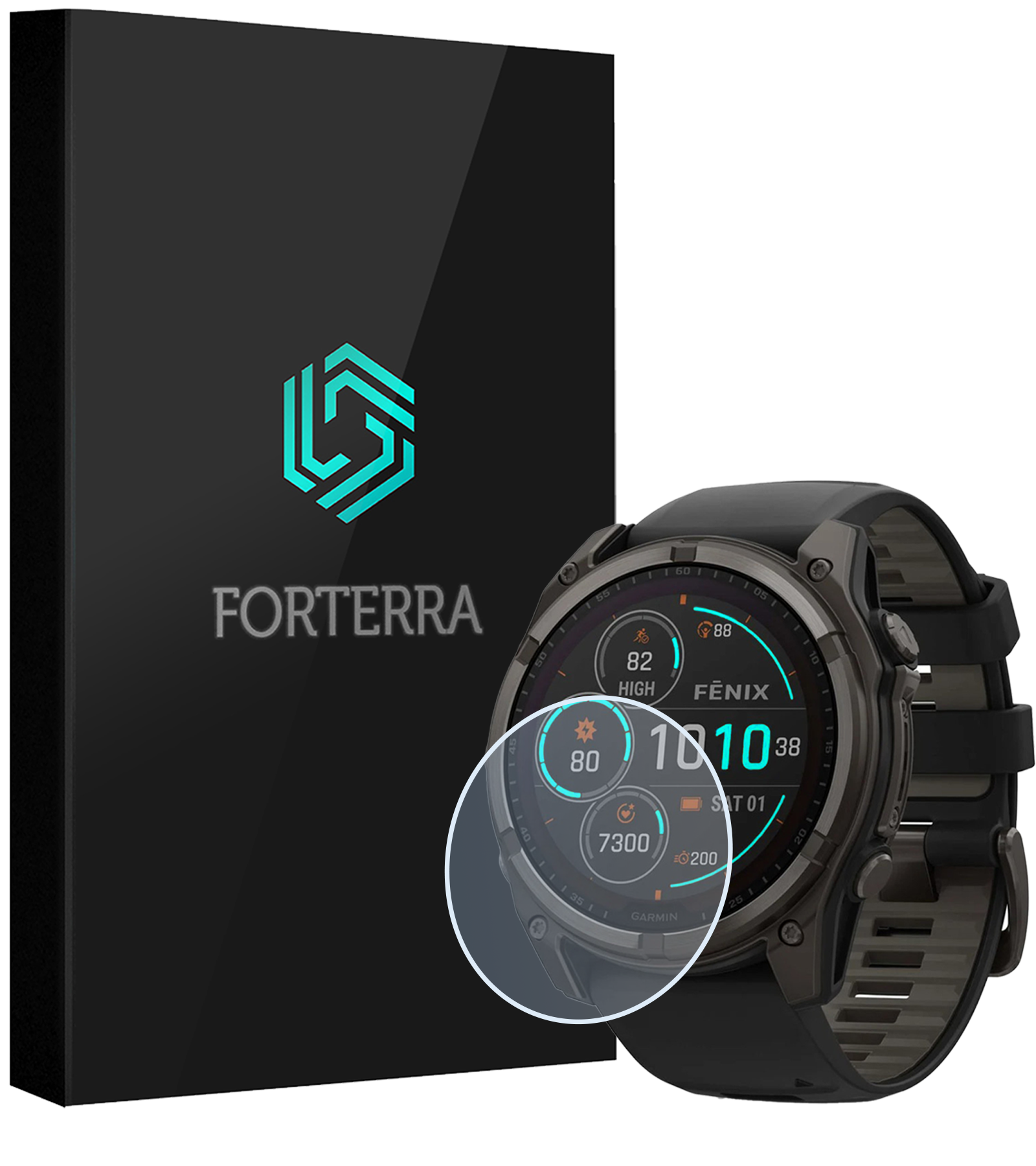 Forterra Forterra Garmin Fenix 8 Solar (51 mm) Screenprotector