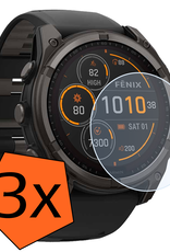 Nomfy Nomfy Garmin Fenix 8 Solar (51 mm) Screenprotector - 3 PACK