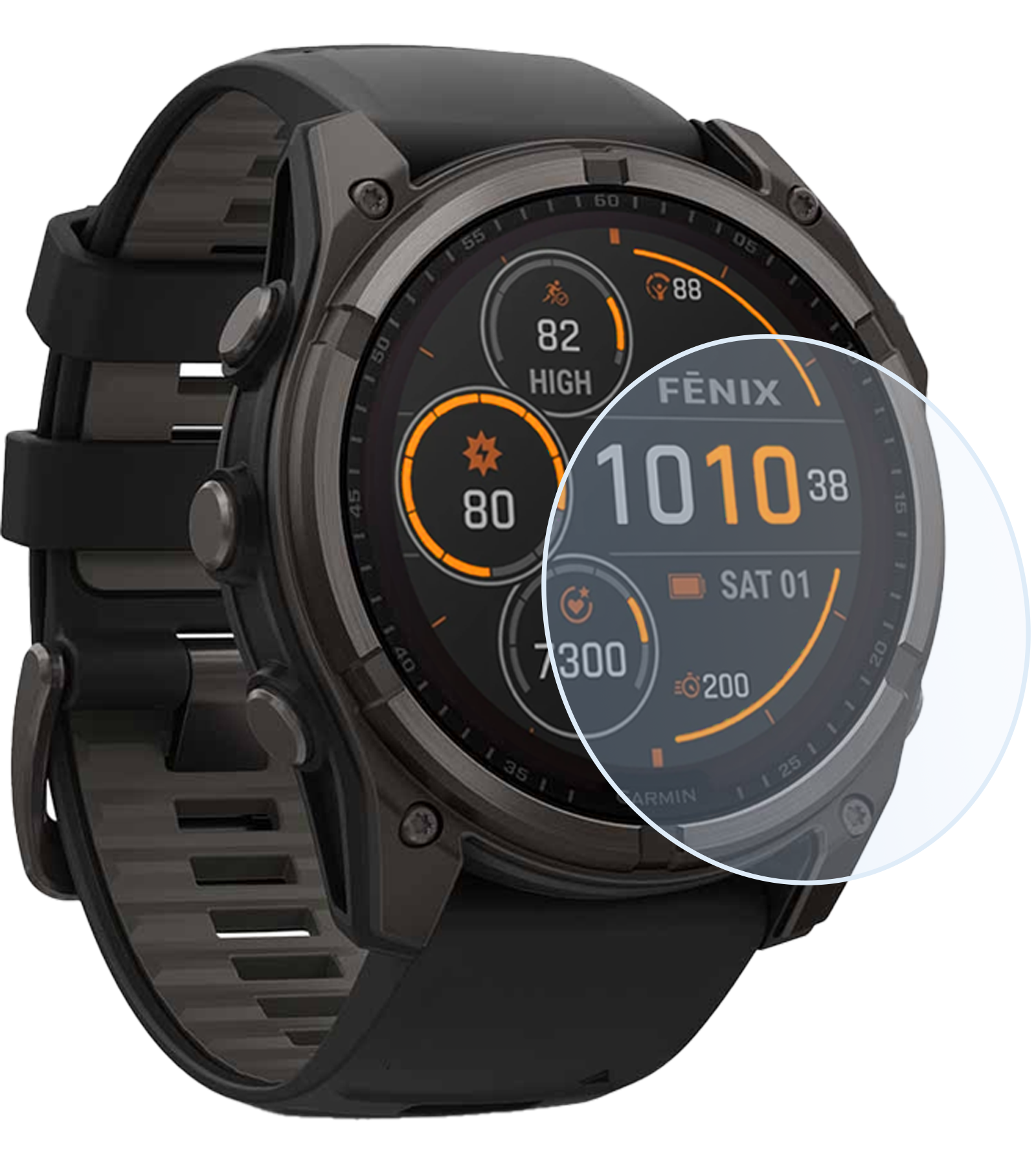 Nomfy Nomfy Garmin Fenix 8 Solar (47 mm) Screenprotector