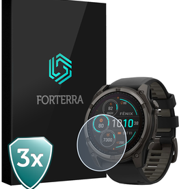Forterra Forterra Garmin Fenix 8 Solar (47 mm) Screenprotector - 3 PACK