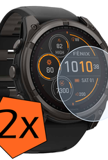 Nomfy Nomfy Garmin Fenix 8 Solar (47 mm) Screenprotector - 2 PACK