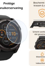 Nomfy Nomfy Garmin Fenix 8 Solar (47 mm) Screenprotector - 3 PACK