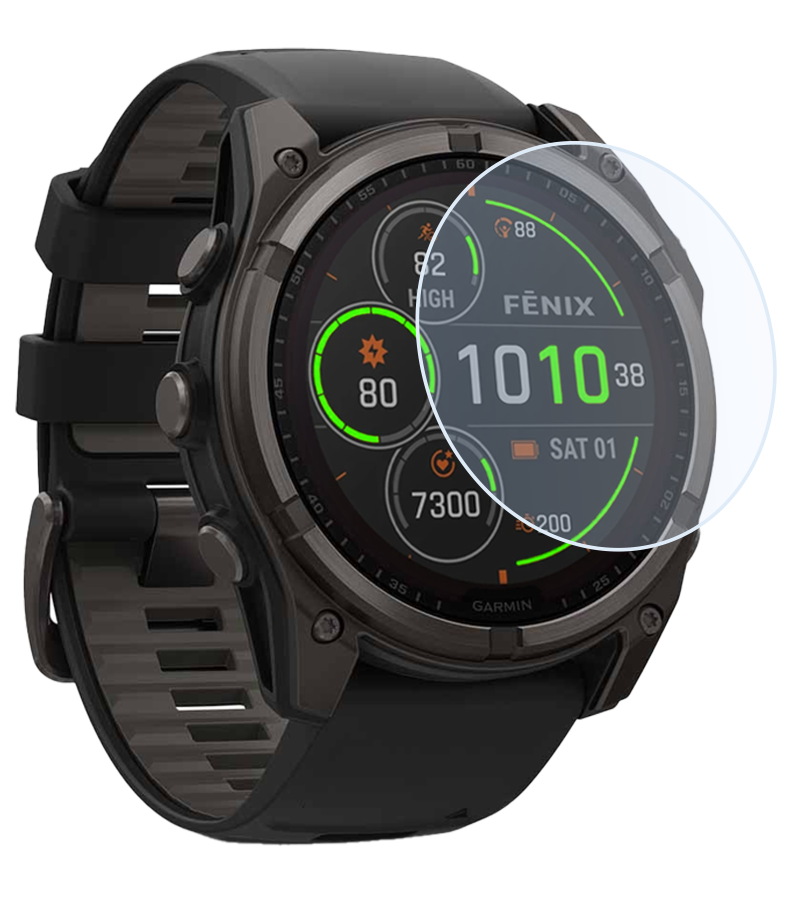 BASEY. BASEY. Garmin Fenix 8 Solar (51 mm) Screenprotector