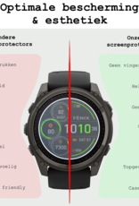 BASEY. BASEY. Garmin Fenix 8 Solar (51 mm) Screenprotector - 2 PACK