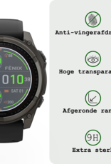 BASEY. BASEY. Garmin Fenix 8 Solar (51 mm) Screenprotector - 3 PACK