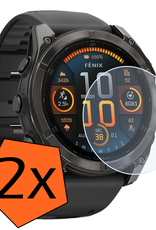 Nomfy Nomfy Garmin Fenix 8 (43 mm) Screenprotector - 2 PACK
