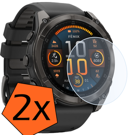 Nomfy Nomfy Garmin Fenix 8 (51 mm) Screenprotector - 2 PACK