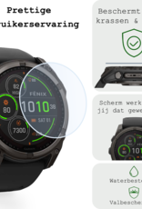 BASEY. BASEY. Garmin Fenix 8 Solar (47 mm) Screenprotector - 3 PACK