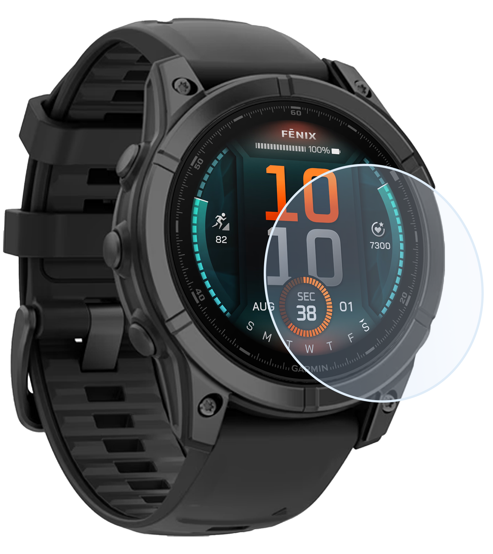Nomfy Nomfy Garmin Fenix E (47 mm) Screenprotector