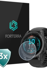 Forterra Forterra Garmin Fenix E (47 mm) Screenprotector - 3 PACK