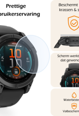 Nomfy Nomfy Garmin Fenix E (47 mm) Screenprotector - 3 PACK