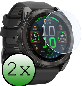 BASEY. BASEY. Garmin Fenix 8 (43 mm) Screenprotector - 2 PACK