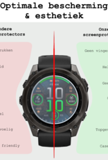 BASEY. BASEY. Garmin Fenix 8 (47 mm) Screenprotector - 3 PACK