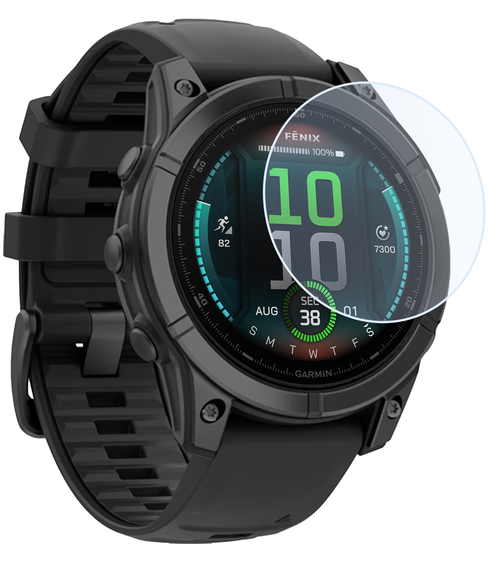 BASEY. BASEY. Garmin Fenix E (47 mm) Screenprotector