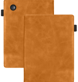 BASEY. BASEY. Kobo Clara Colour Hoesje Leer - Bruin