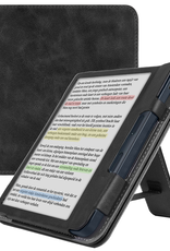 Nomfy Nomfy Kobo Libra Colour Hoesje Leer - Zwart