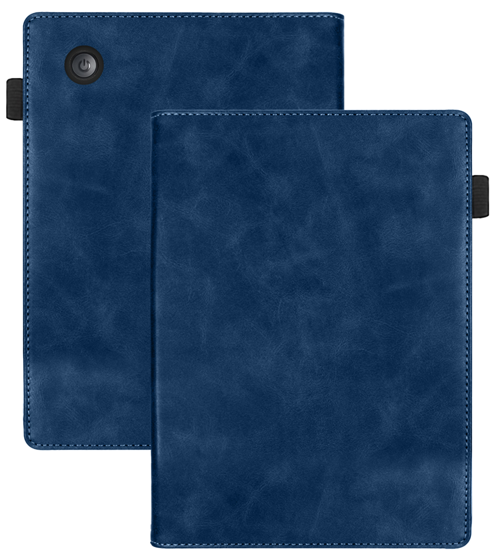 BASEY. BASEY. Kobo Clara Colour Hoesje Leer - Donkerblauw