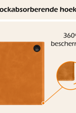 Nomfy Nomfy Kobo Libra Colour Hoesje Leer Met Screenprotector - Bruin