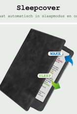 BASEY. BASEY. Kobo Clara Colour Hoesje Leer - Zwart