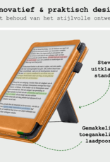 BASEY. BASEY. Kobo Clara Colour Hoesje Leer Met Screenprotector - Bruin