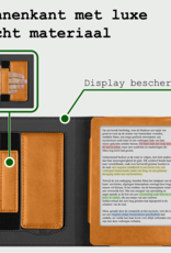 BASEY. BASEY. Kobo Clara Colour Hoesje Leer Met Screenprotector - Bruin