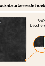 Nomfy Nomfy Kobo Clara BW Hoesje Leer Met Screenprotector - Zwart