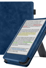 Nomfy Nomfy Kobo Clara BW Hoesje Leer - Donkerblauw