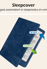 Nomfy Nomfy Kobo Clara BW Hoesje Leer - Donkerblauw