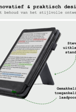 BASEY. BASEY. Kobo Clara Colour Hoesje Leer Met Screenprotector - Zwart
