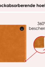 NoXx NoXx Kobo Libra Colour Hoesje Leer Met Screenprotector - Bruin
