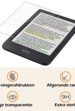 Nomfy Nomfy Kobo Clara Colour Hoesje Leer Met Screenprotector - Zwart