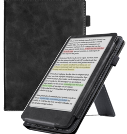 Nomfy Nomfy Kobo Clara Colour Hoesje Leer - Zwart