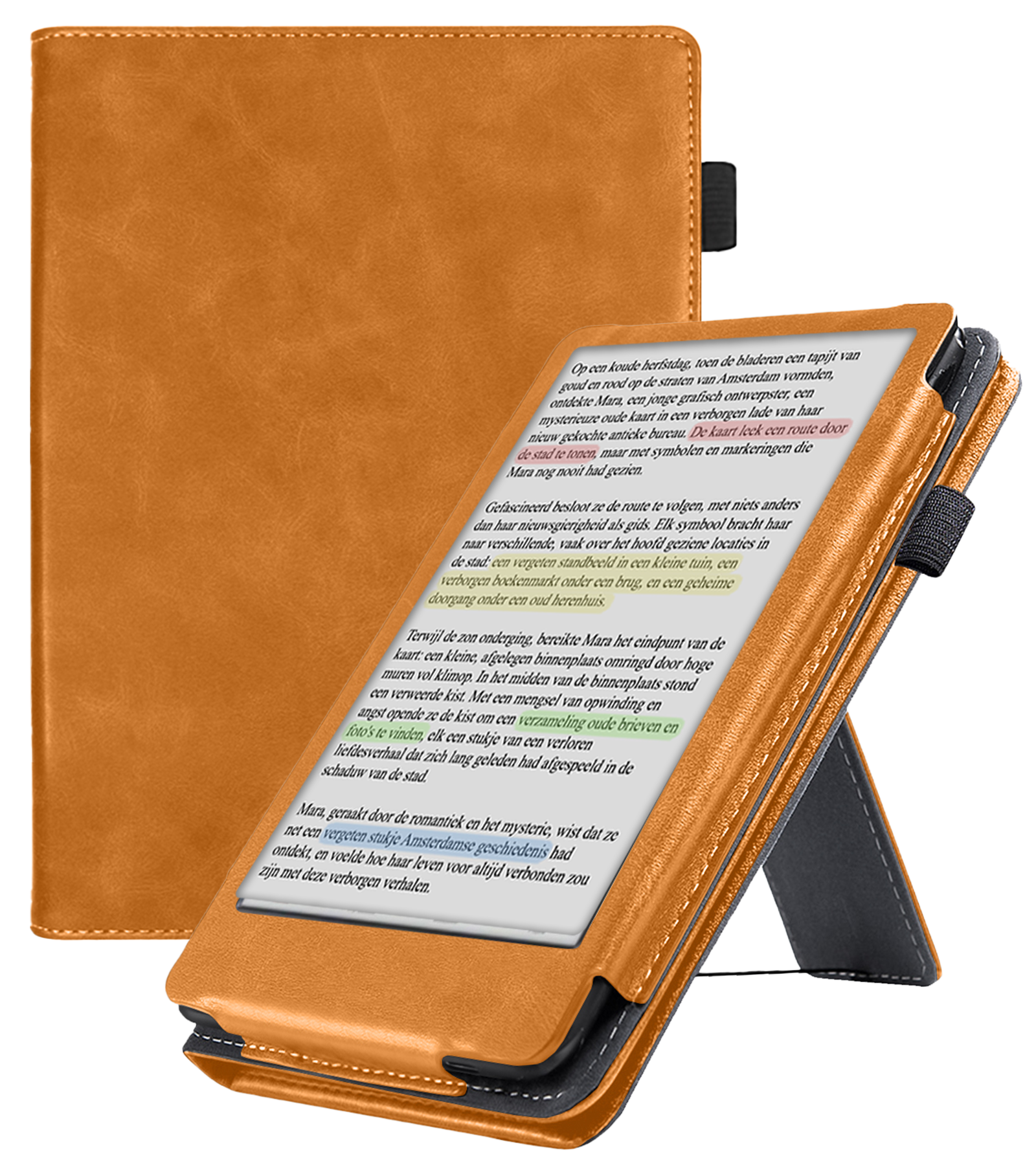 Nomfy Nomfy Kobo Clara Colour Hoesje Leer - Bruin