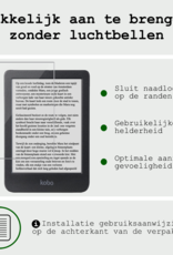 BASEY. BASEY. Kobo Clara BW Hoesje Leer Met Screenprotector - Bruin