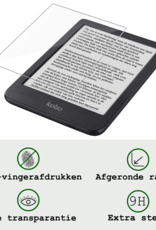 BASEY. BASEY. Kobo Clara BW Hoesje Leer Met Screenprotector - Zwart