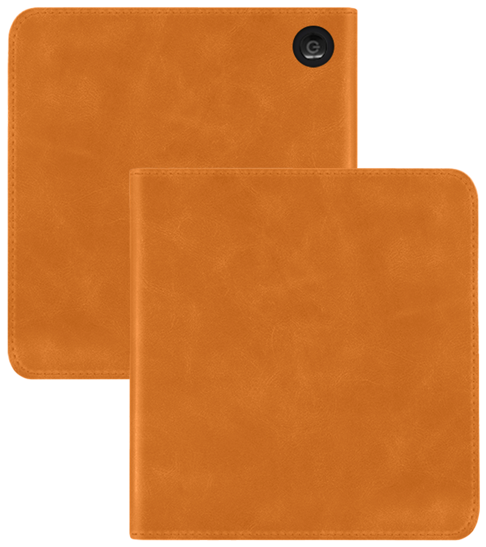 BASEY. BASEY. Kobo Libra Colour Hoesje Leer - Bruin