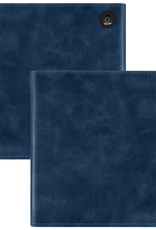 BASEY. BASEY. Kobo Libra Colour Hoesje Leer - Donkerblauw