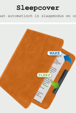 BASEY. BASEY. Kobo Libra Colour Hoesje Leer Met Screenprotector - Bruin
