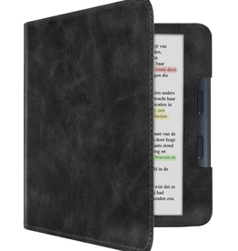 NoXx NoXx Kobo Libra Colour Hoesje Leer - Zwart
