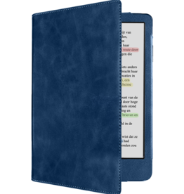 NoXx NoXx Kobo Clara BW Hoesje Leer - Donkerblauw