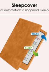 NoXx NoXx Kobo Clara BW Hoesje Leer Met Screenprotector - Bruin