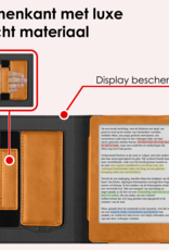 NoXx NoXx Kobo Clara BW Hoesje Leer Met Screenprotector - Bruin