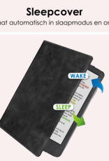 NoXx NoXx Kobo Clara Colour Hoesje Leer - Zwart