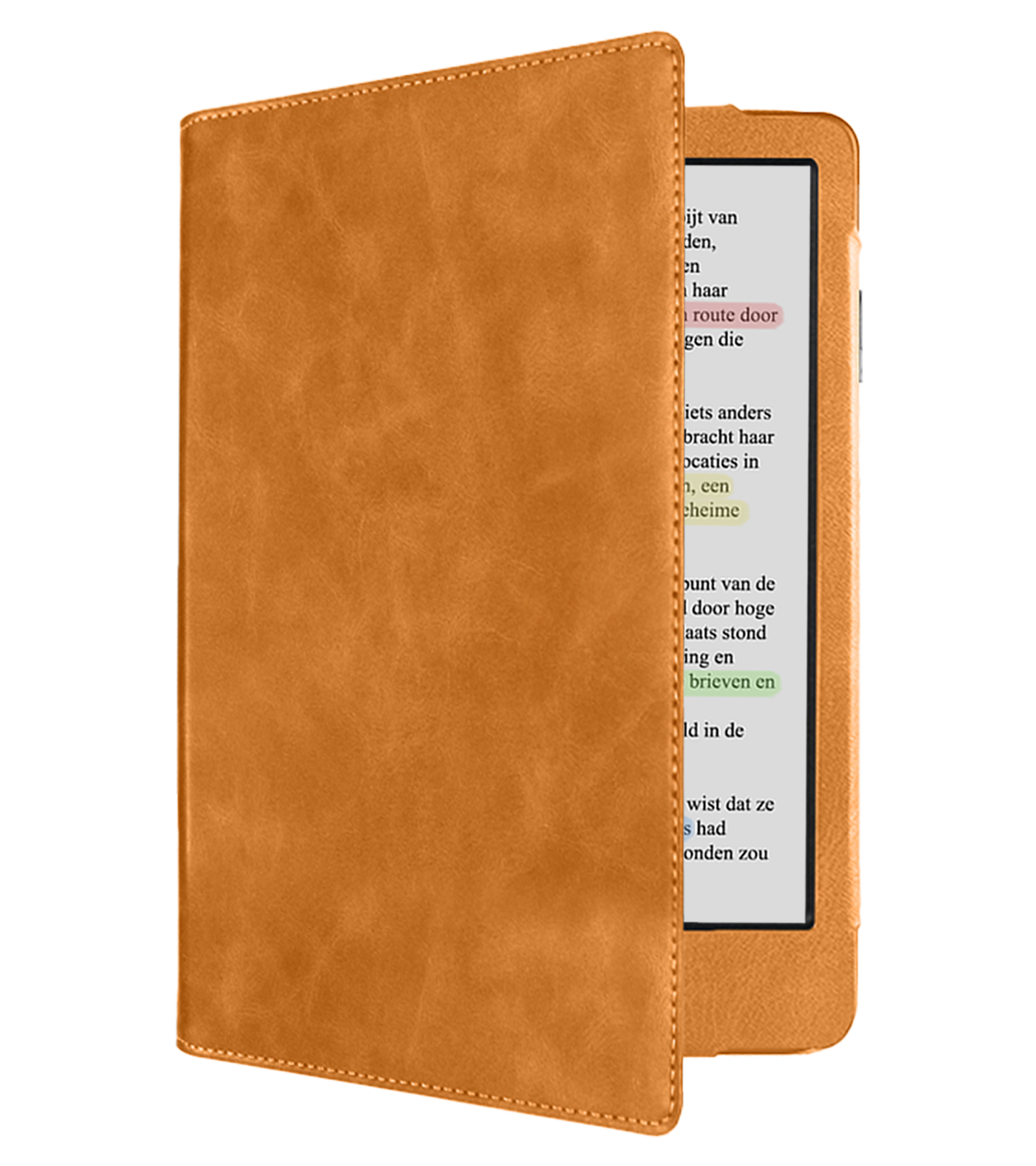 NoXx NoXx Kobo Clara Colour Hoesje Leer - Bruin