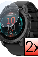 NoXx NoXx Garmin Fenix E (47 mm) Screenprotector - 2 PACK