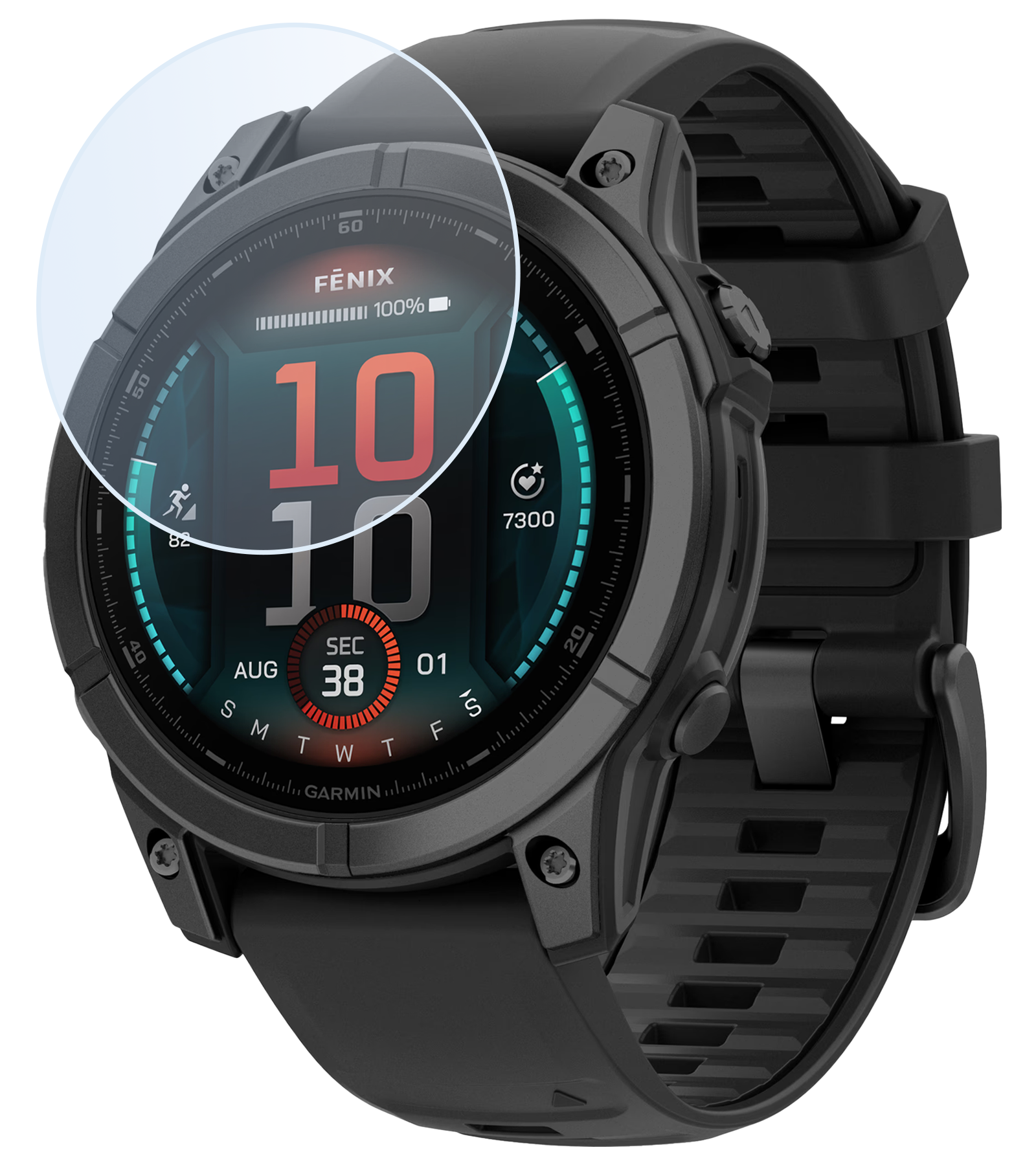 NoXx NoXx Garmin Fenix E (47 mm) Screenprotector
