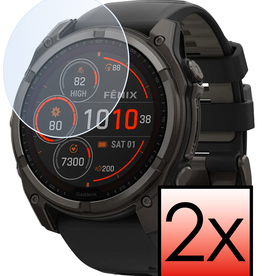 NoXx NoXx Garmin Fenix 8 Solar (51 mm) Screenprotector - 2 PACK