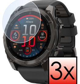 NoXx NoXx Garmin Fenix 8 (51 mm) Screenprotector - 3 PACK